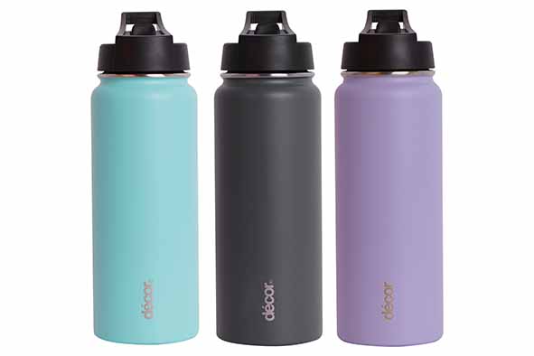 Insulated Double Wall drinkfles Flip Active 750 ml roestvrij staal
