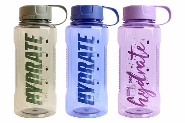 Tritan Hydration drinkfles 1,2 l 3 assorti