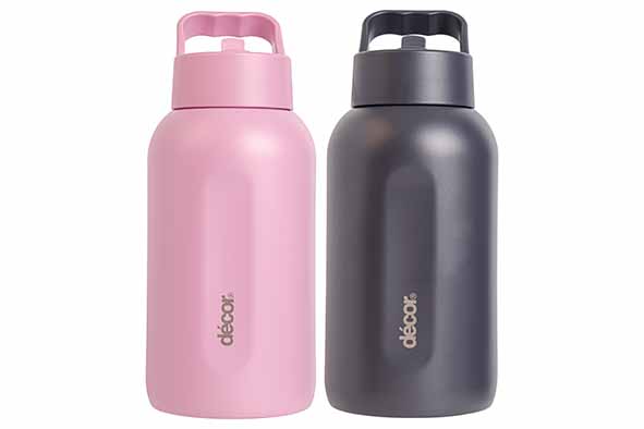 Insulated Double Wall XXL drinkfles 2 l roestvrij staal