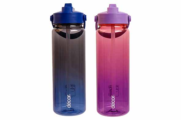 Tritan Hydration Flip n Carry drinkfles 700 ml 2 ass. kleuren