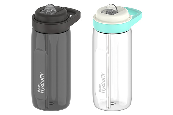 Hydrofit drinkfles set van 2 750 ml Tritan met carry handvat