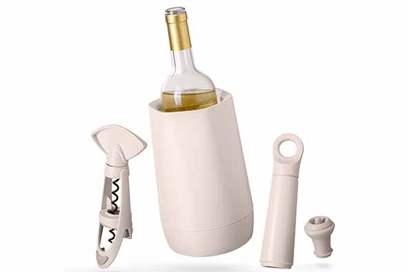 Host wijnglas-set van 4 zand