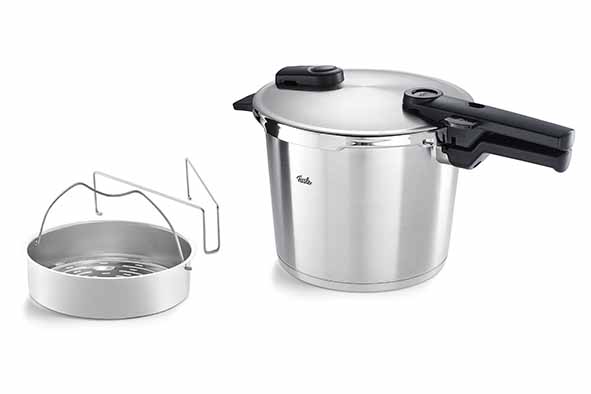 Vitaquick Premium snelkookpan Ø 22 cm 6 l, zilver