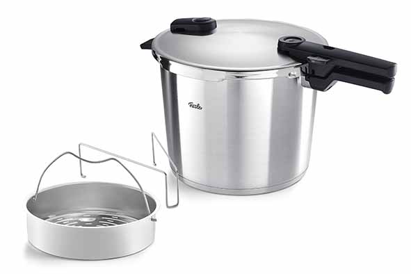 Vitaquick Premium snelkookpan Ø 26 cm 10 l, zilver