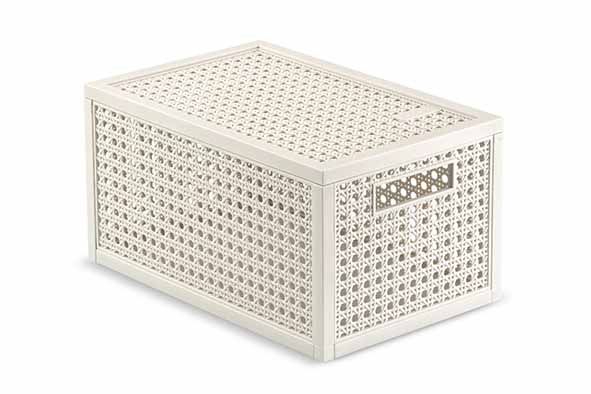 Kaya opbergmand S 7 l wit 18,8 x 30 x 15,4 cm