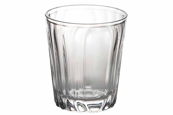 Onde tumbler transparant 28 cl set van 6, Ø 8,4 x 9,6 cm