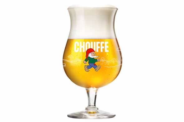 Retail Packs La Chouffe glas 33cl in geschenkdoos