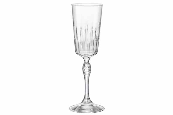set van 12 Celebrazione champagneglazen 21 cl