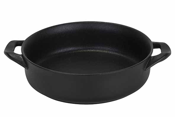 Yara Black Auflaufform Ø 19,2 cm 88 cl Schwarz