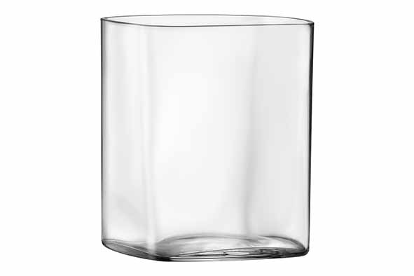 Top Class Square tumbler aqua 28,5 cl 7,1 x 7,1 x 8,4 cm, set van 6