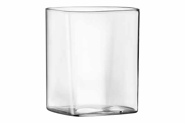 Top Class Square tumbler rocks set van 6 35 cl 7,5 x 7,5 x 9 cm