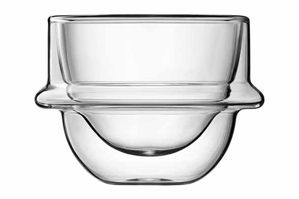 Thermic Glass Planeta espressoglas dubbelwandig 90 ml Ø 8,2 x 5,7 cm, set van 2