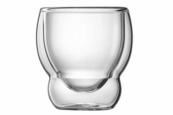 Thermic Glass Globo espressoglas set van 2 90 ml Ø 6,6 x H 6,8 cm