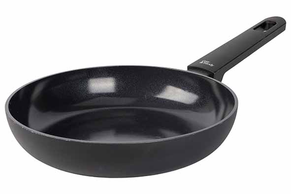 Full Black braadpan zwart Ø 20 x 4,5 cm aluminium