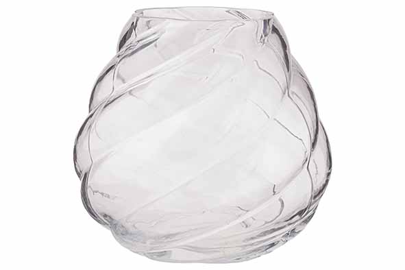 Vase Liora Glas Transparent 20 x 20 x 18 cm
