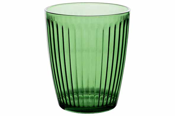 Lyra set van 4 tumblers 32 cl thyme green glas groen