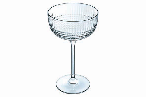 Disco champagneglas set van 6 21 cl Ø 10,6 x 16 cm