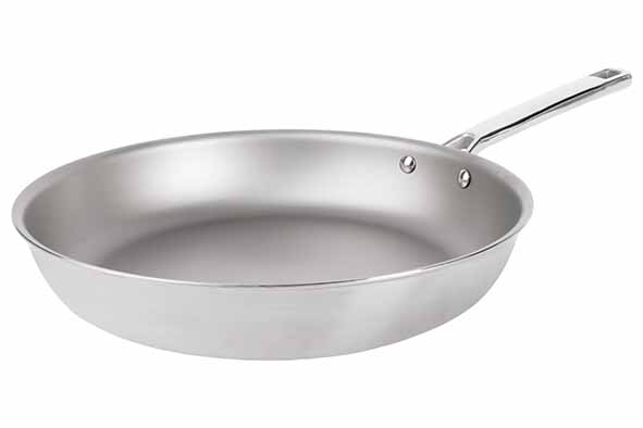 Zero braadpan 28 cm 3-ply antiaanbaklaag