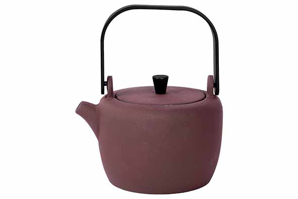 Kasumi theepot 0,6 l, bordeaux, gietijzer