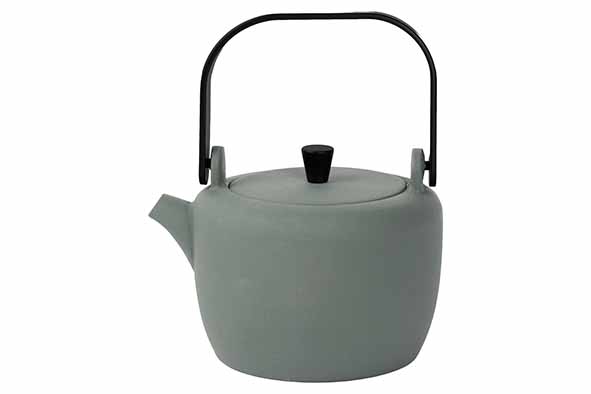 Kasumi theepot 0,6 l, donkergroen, gietijzer
