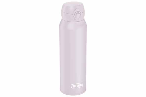 Ultralight drinkfles 0,75 l soft pink mat Ø 8 x 26,5 cm