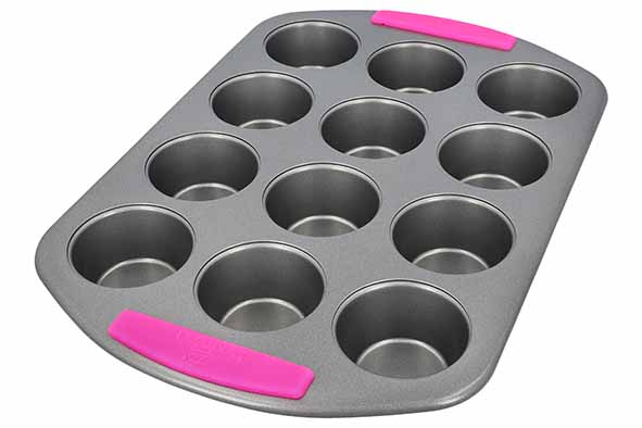 Signature Baking muffinvorm voor 12 stuks D7cm 41,5x28xH4cm non-stick