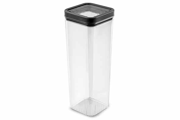 Kara luchtdichte bewaardoos L 2,4 l antraciet 10,7 x 10,7 x 29,9 cm