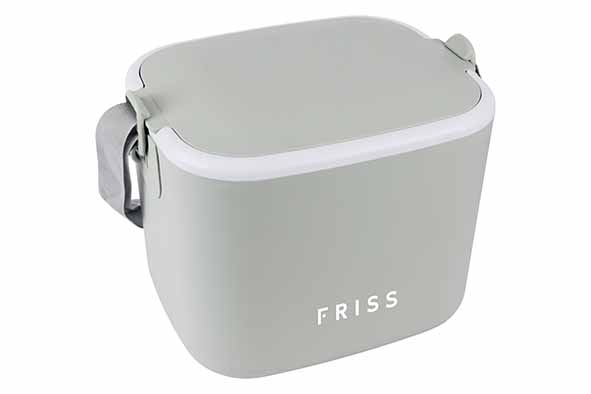 Cooler koelbox 14 l lichtgroen polypropyleen 37 x 28 x 27,5 cm