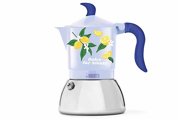 Mercato Della Frutta inductie koffie maker 4t rainbow celeste