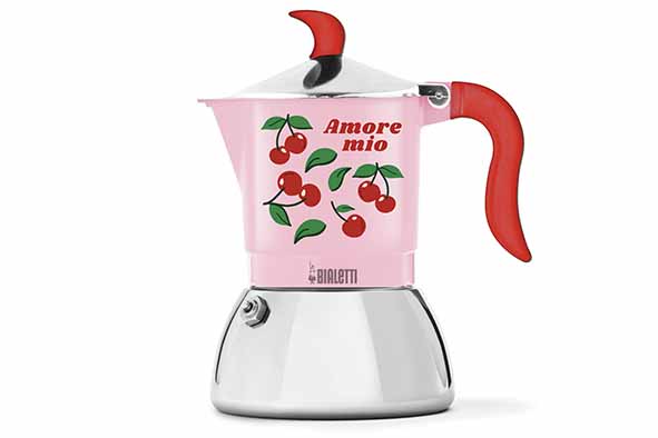 Mercato Della Frutta koffiemaker 2 kopjes rainbow rose