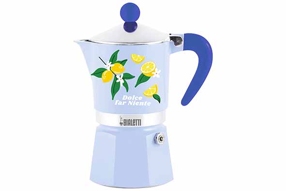 Mercato Della Frutta koffiemaker 3t rainbow celeste 150 ml
