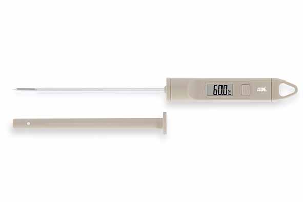 Digitale vleesthermometer crème tot 200°C