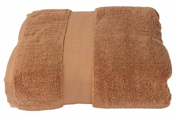 Badlaken puur 650gsm rust 100 x 200 cm kato en