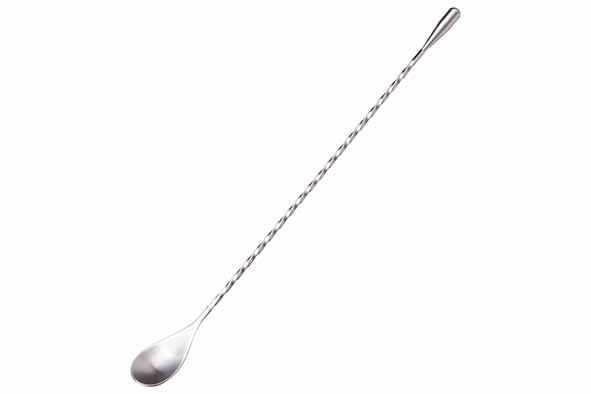 Cocktaillepel roestvrij staal 33,5 x 1,1 x 8,5 cm