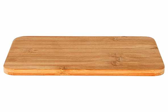 Selva snijplank 23,5 x 15,5 x 1,2 cm bamboe bruin