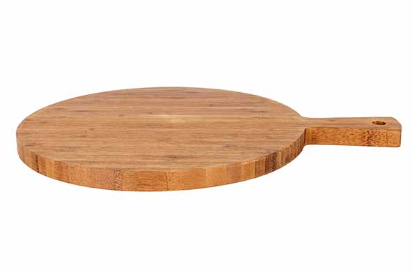 Selva serveerplank rond 42,5 x 32 x 2 cm bamboe