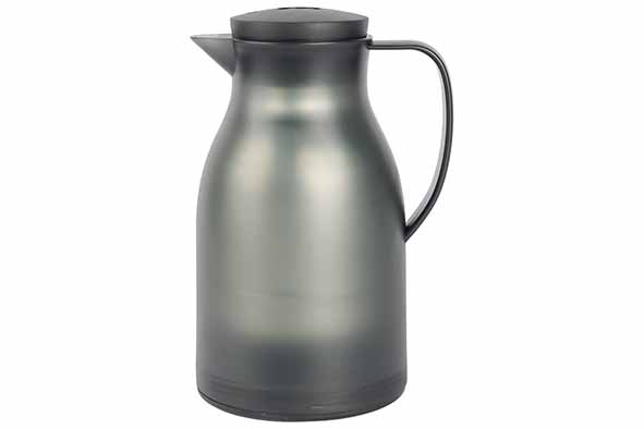 Brewly Kaffeekanne schwarz, 1 l, Ø 13.5 cm, 17 x 14 x 25 cm, Kunststoff-Glas