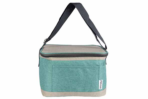 Cooler koeltas teal 24 x 17 x 18 cm