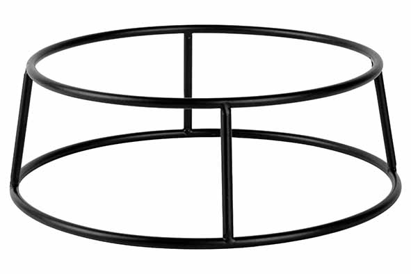 Buffet standaard zwart Ø 15 x 11 cm