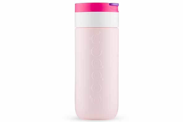 Travel Mug Berry Pink 400 ml Ø 7 cm x H 18 cm