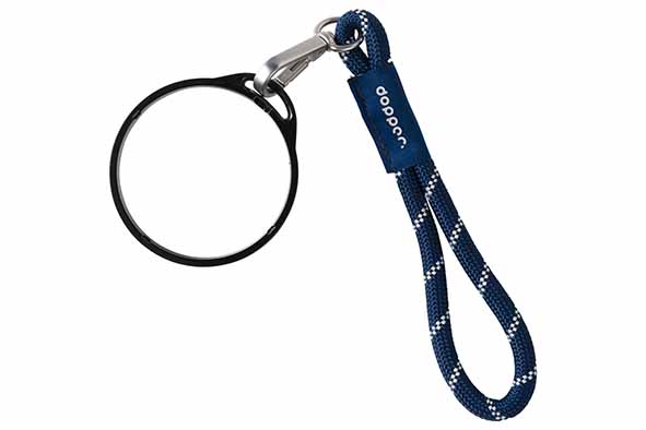 Dopper polskoord black midnight silver