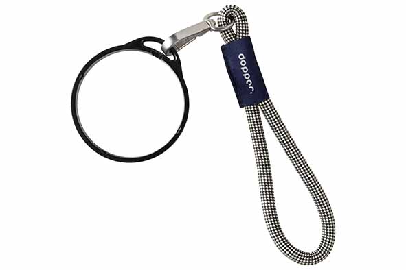 Dopper polskoord black sandy black