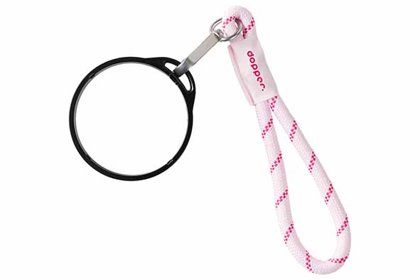 Dopper polskoord black cherry pink