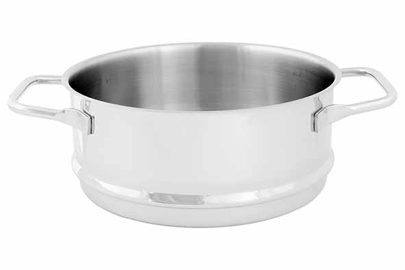 Profile stoommand Ø 20 cm roestvrij staal
