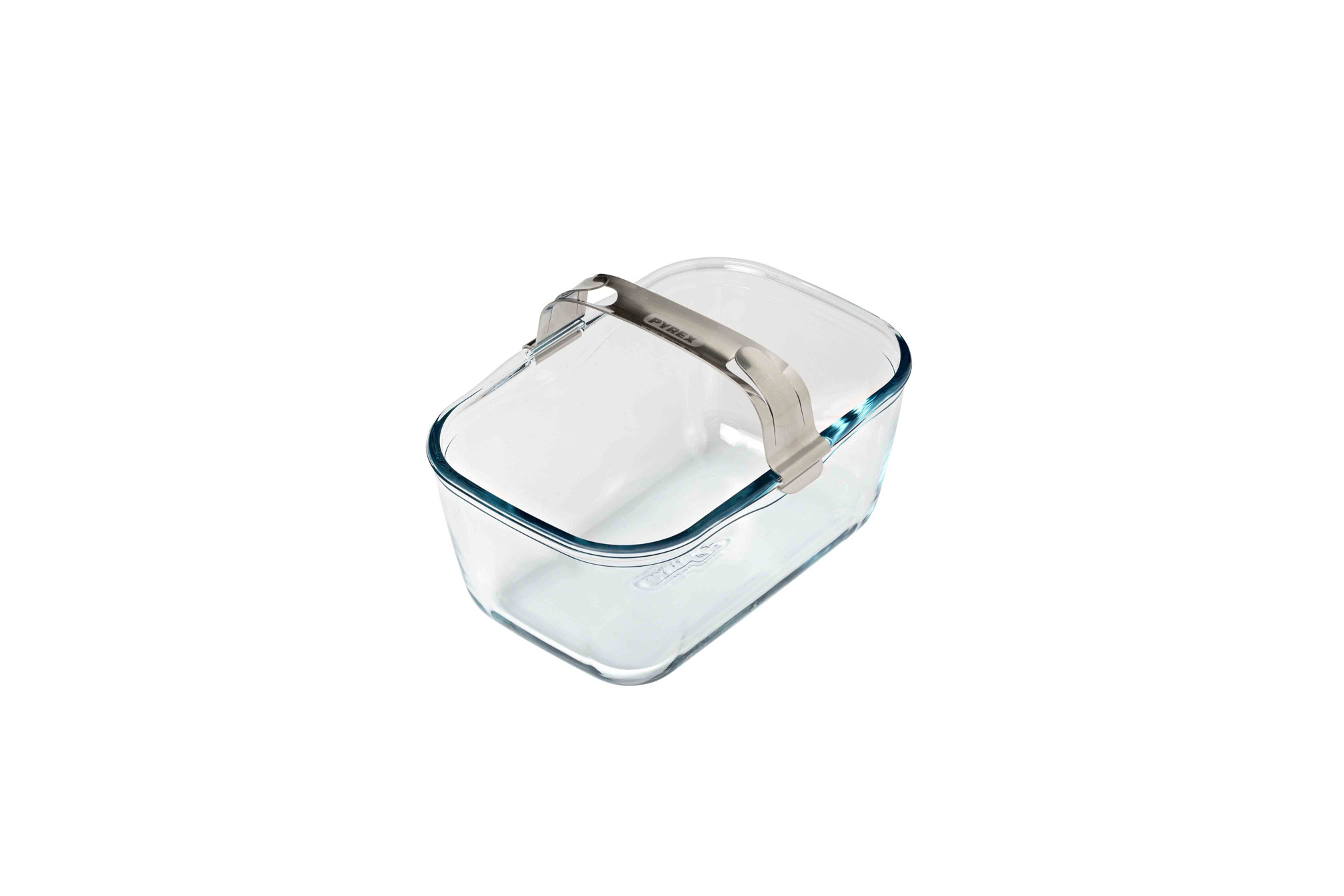 Airfryer ovenschotel rechthoekig 1,5 l borosilicaatglas transparant 20 x 14 x 9,5 cm