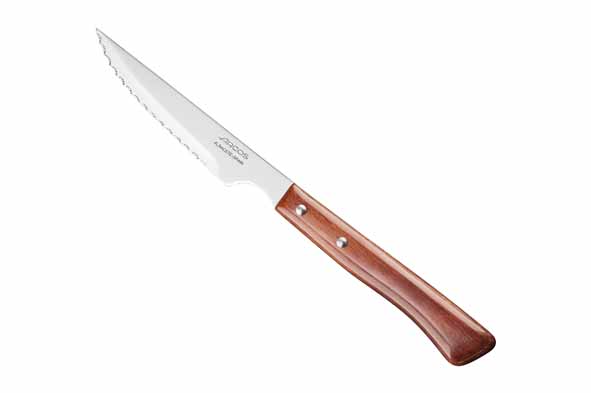 Gregorio Arcos Steakmesser 4er-Set, Griff aus Buchenholz