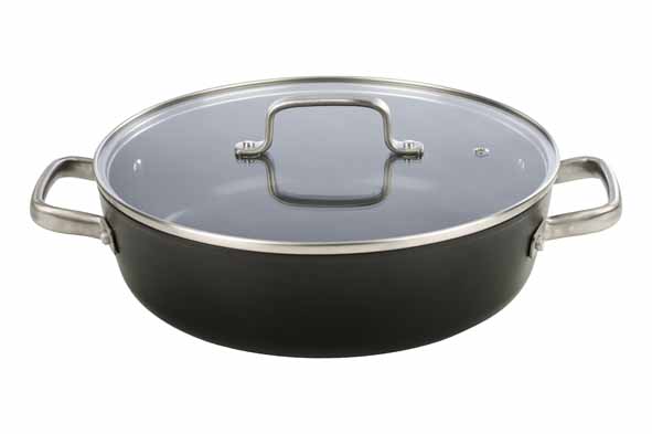 Samoa Ceramic serveerpan Ø 28 cm met keramische antiaanbaklaag