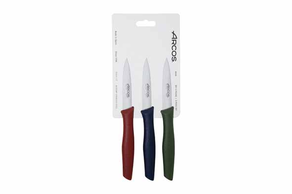Nova schilmessen, set van 3, donkere kleuren
