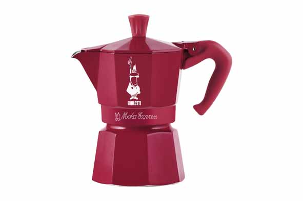 Koffiezetapparaat Candy Land rood aluminium 150 ml