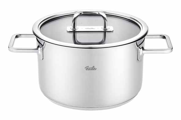Viseo Pro kookpot Ø 20 cm 3,6 l glazen deksel - alle vuren